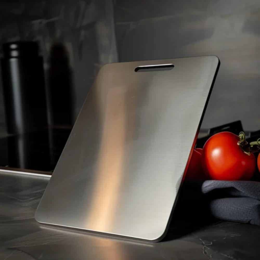 Hygienic Stainless Steel Cutting Board – Antibacterial, Durable, Knife-Friendly, Easy to Clean-1