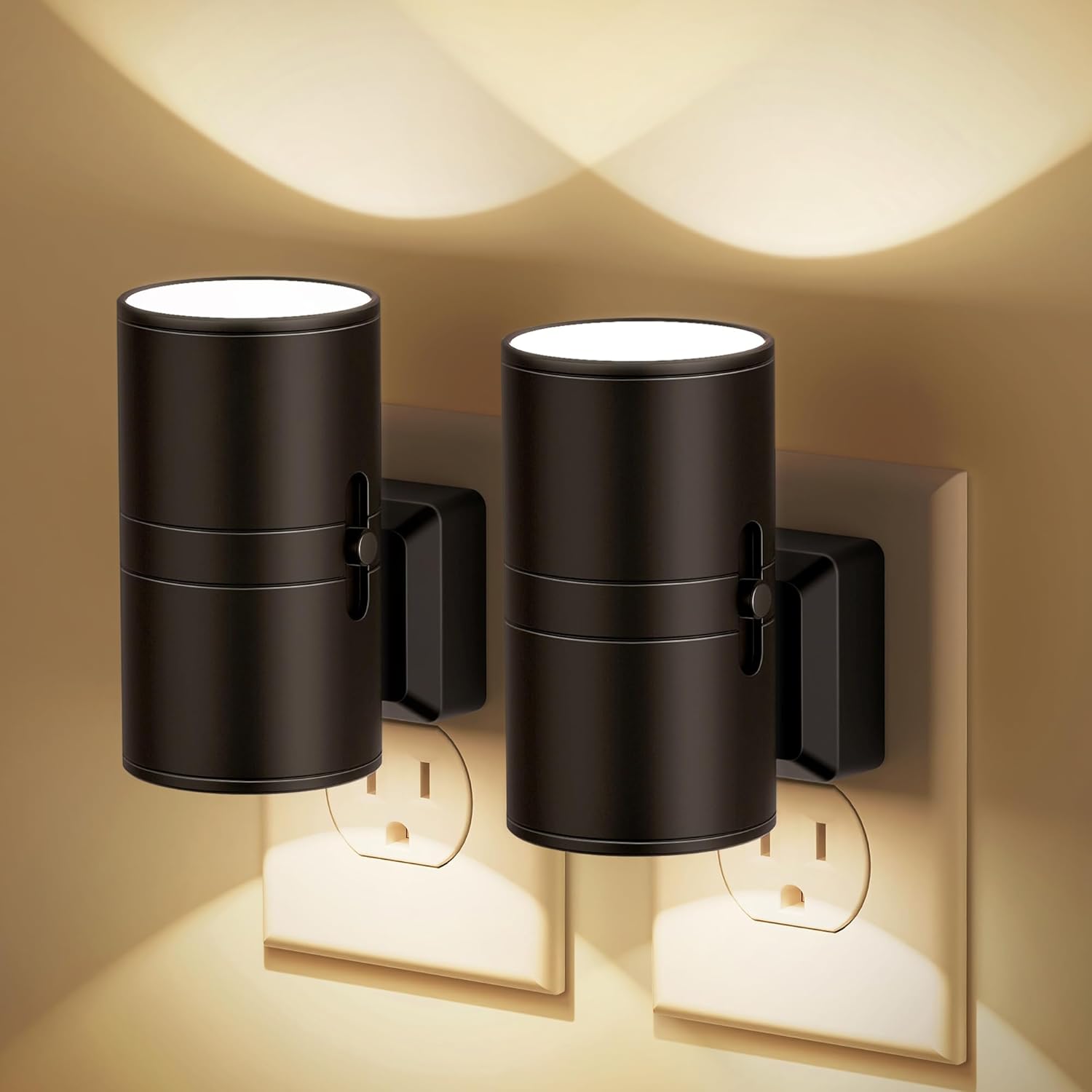 Dimmable LED Night Light with Twilight Sensor – Compact Design for Bedrooms, Hallways, and Children's Rooms-1