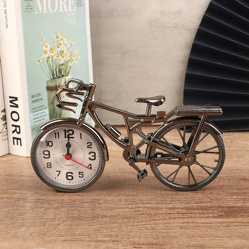 Vintage Bicycle Desk Clock