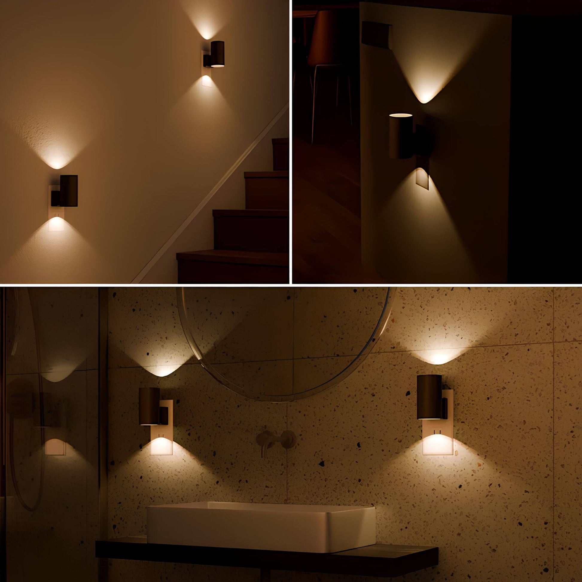 Dimmable LED Night Light with Twilight Sensor – Compact Design for Bedrooms, Hallways, and Children's Rooms-6