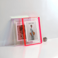 Transparent Acrylic Photo Frame – Modern Minimalist Design, Multiple Sizes for Wall Hanging or Tabletop Display-2