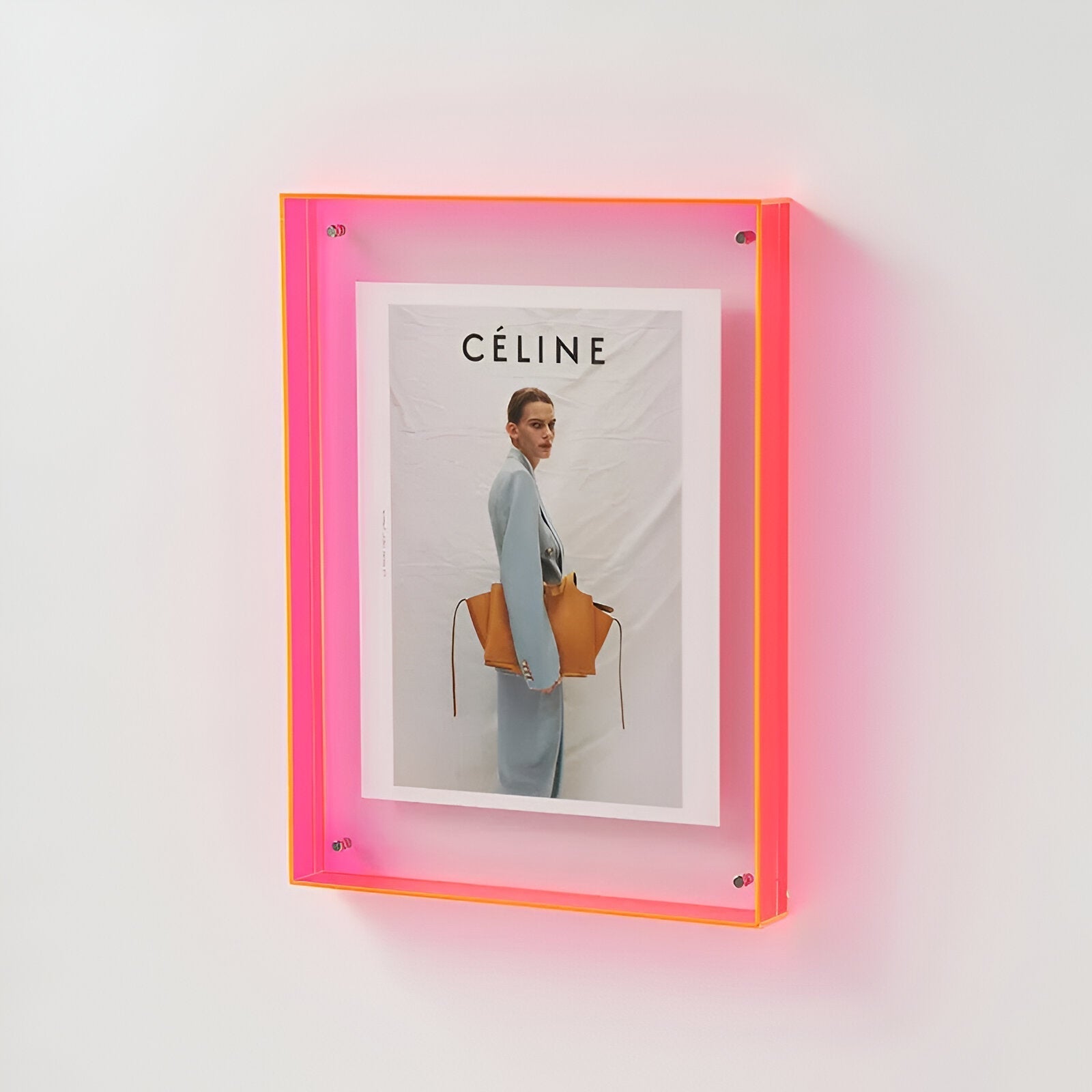 Transparent Acrylic Photo Frame – Modern Minimalist Design, Multiple Sizes for Wall Hanging or Tabletop Display-6
