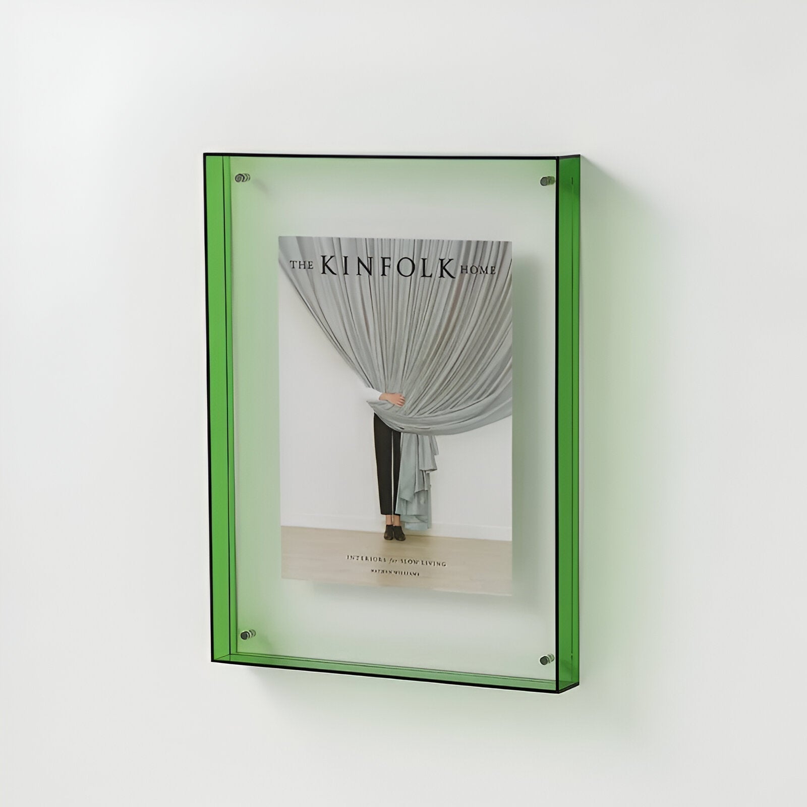Variant image for Transparent Acrylic Photo Frame – Modern Minimalist Design, Multiple Sizes for Wall Hanging or Tabletop Display-27