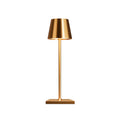 Modern Aluminum Table Lamp with Adjustable Brightness – Cordless Battery Operated Lamp for Living Room & Outdoor Use-1