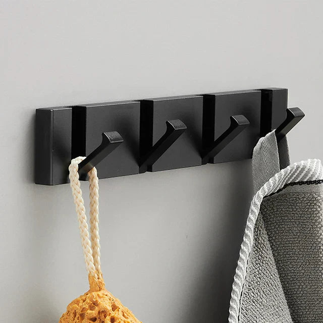 Variant image for Luxury Folding Wall Hook in Stainless Steel – Minimalist Design for Modern Interiors, Space-Saving and Durable Storage Solution-6
