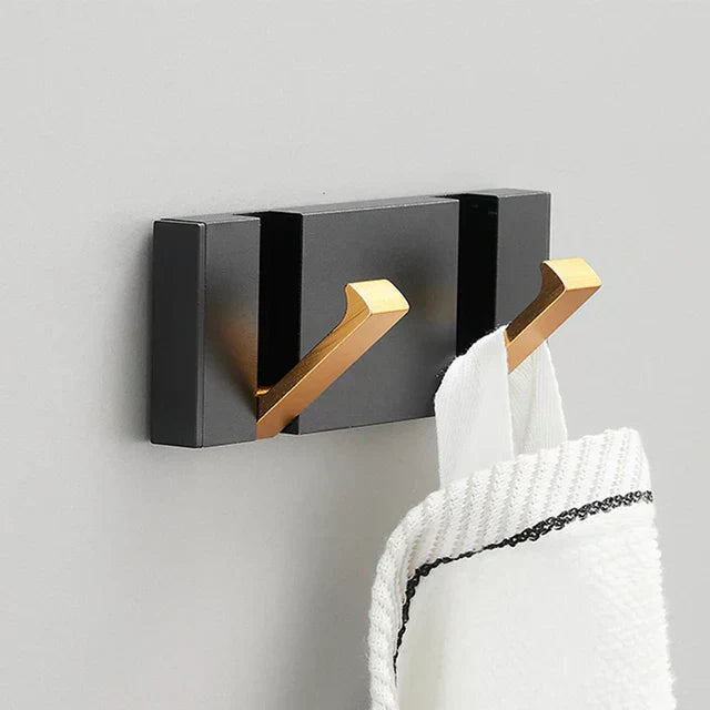 Luxury Folding Wall Hook in Stainless Steel – Minimalist Design for Modern Interiors, Space-Saving and Durable Storage Solution-1